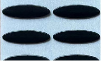 0.6mm ομαλή επιφάνεια ταινιών Ptfe έλλειψης υψηλής θερμοκρασίας με την κόλλα της 3M