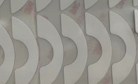 Λευκά πατίνια ποντικιού PTFE με διπλής όψης κολλητική ταινία 9448HK