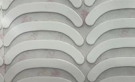 Λευκά πατίνια ποντικιού PTFE με διπλής όψης κολλητική ταινία 9448HK