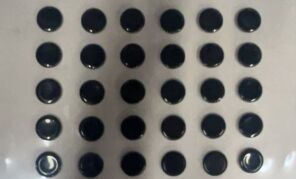 DIY PTFE Ποντίκι πόδια Ποντίκι πατινάζ κουκίδες 0,7-0,8mm πάχος 9448 κόλλα