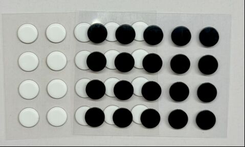 DIY PTFE Ποντίκι πόδια Ποντίκι πατινάζ κουκίδες 0,7-0,8mm πάχος 9448 κόλλα