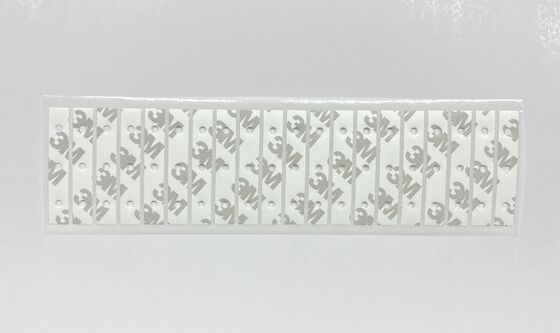 3M Double Sided Tape Strips with Positioning Holes, Die-Cut, High Tack & No Residue, for Quick & Accurate Mounting