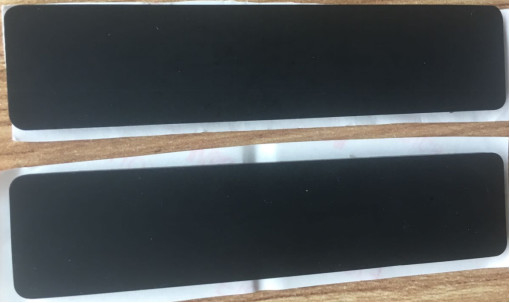 λαστιχένιο μαξιλάρι ASTM σιλικόνης 5.0mm το παχύ μαύρο εξέτασε πέντε αυτοκίνητες σφραγίδες τρυπών