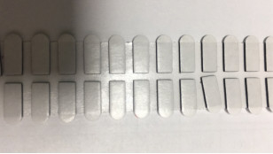 προστατευτικό φύλλο 2 αφρού 27*8*1.5mm EVA πλαισιωμένος πίνακας κολλητικών ταινιών