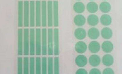 Πράσινη βαμμένη σκληρότητα ταινιών αντι γρατσουνιών προστατευτική 40 βαθμοί πολυπροπυλενίου