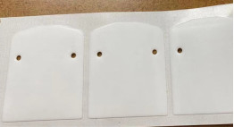 παχύ τεμαχισμένο πλαστικά PTFE σαλάχι 0.45mm στο χρώμα που αναμιγνύει τον εξοπλισμό και Obturateur