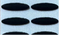 0.6mm ομαλή επιφάνεια ταινιών Ptfe έλλειψης υψηλής θερμοκρασίας με την κόλλα της 3M