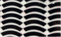 Μαύρη διάσταση 35.43*5.62*0.5mm ποδιών ποντικιών σαλαχιών ποντικιών PTFE