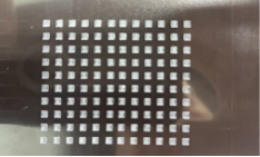 Πολύ μικρό διαφανές Mylar για πληκτρολόγιο 1,85*1,85*0,5mm